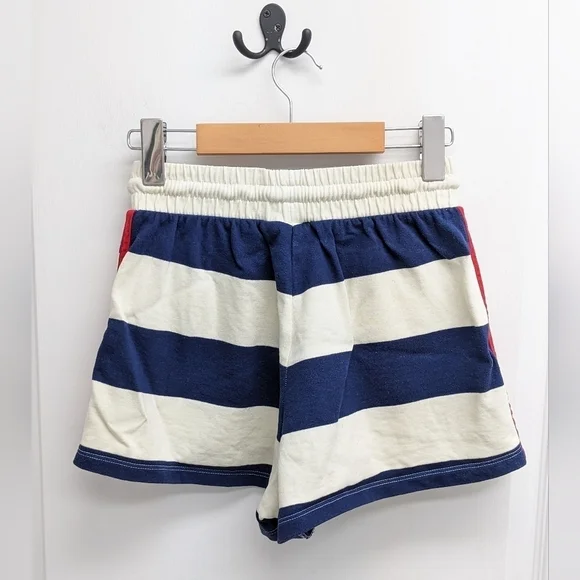 Adidas women's mid waist striped shorts size XS - Picture 3 of 14